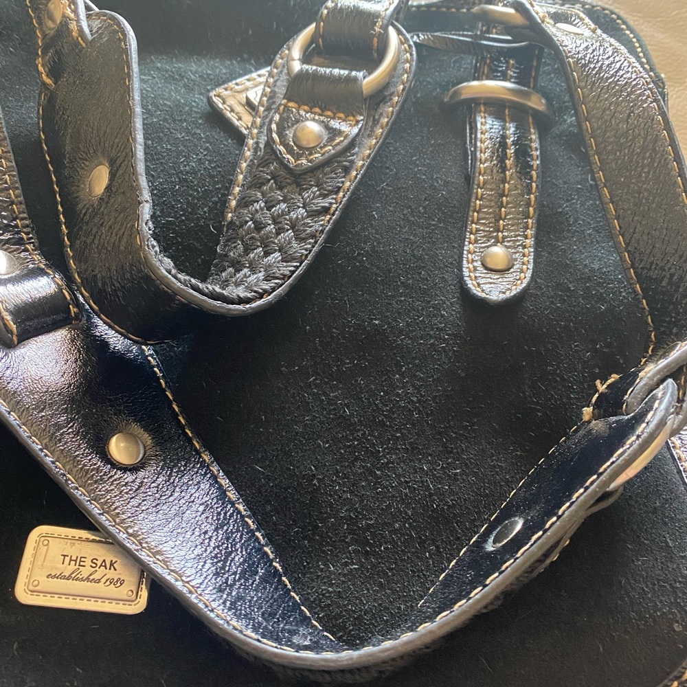 Black suede The Sak hobo purse - Picture 4 of 8